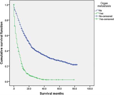 Based on SEER Database: Population Distribution, Survival Analysis, and Prognostic Factors of Organ Metastasis of Lung Large Cell Neuroendocrine Carcinoma